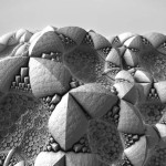 Surface detail – A myriad of details in an evolving fractal landscape