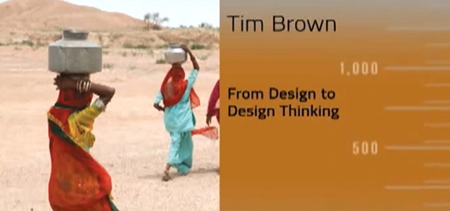 Tim Brown: From Design to Design Thinking – lecture for University of Michigan